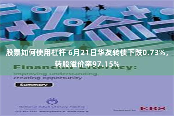 股票如何使用杠杆 6月21日华友转债下跌0.73%，转股溢价率97.15%