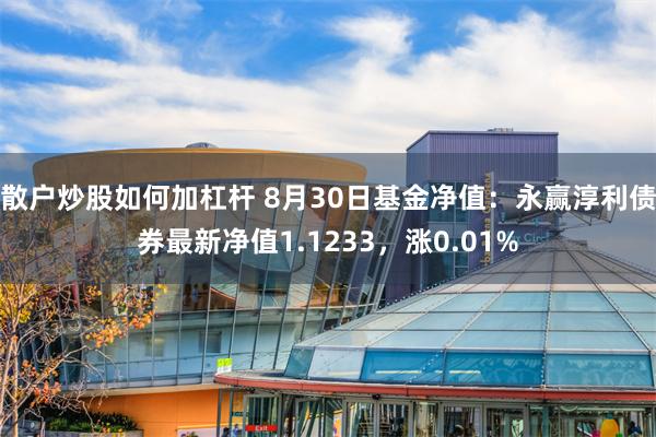 散户炒股如何加杠杆 8月30日基金净值：永赢淳利债券最新净值1.1233，涨0.01%