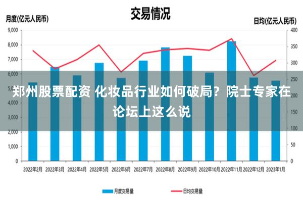 郑州股票配资 化妆品行业如何破局？院士专家在论坛上这么说