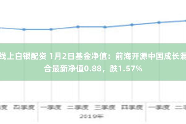 线上白银配资 1月2日基金净值：前海开源中国成长混合最新净值0.88，跌1.57%